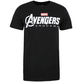 textil Herre Langærmede T-shirts Avengers Endgame  Sort