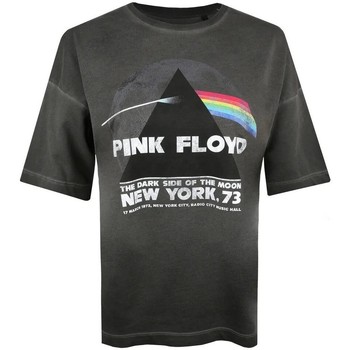 textil Dame Langærmede T-shirts Pink Floyd  Grå