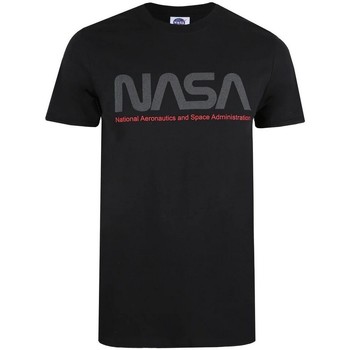 textil Herre Langærmede T-shirts Nasa  Sort