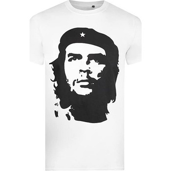 textil Herre Langærmede T-shirts Che Guevara  Sort