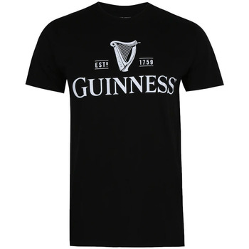 textil Herre Langærmede T-shirts Guinness  Sort