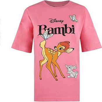 textil Dame Langærmede T-shirts Bambi  Rød