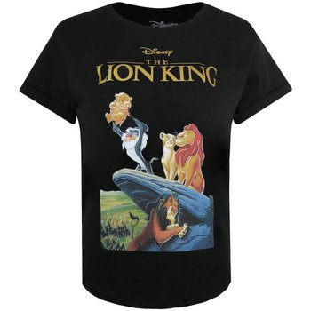 textil Dame Langærmede T-shirts The Lion King  Rød
