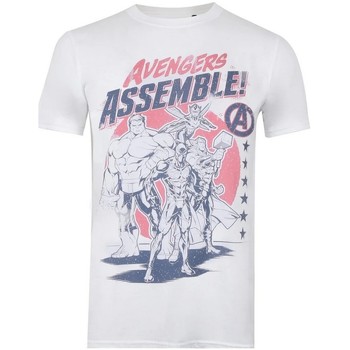textil Herre Langærmede T-shirts Dessins Animés  Hvid