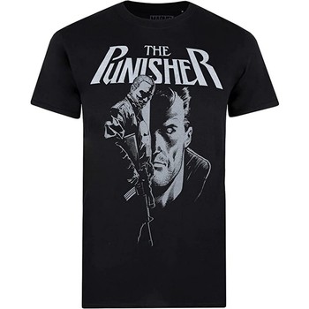 textil Herre Langærmede T-shirts The Punisher  Sort