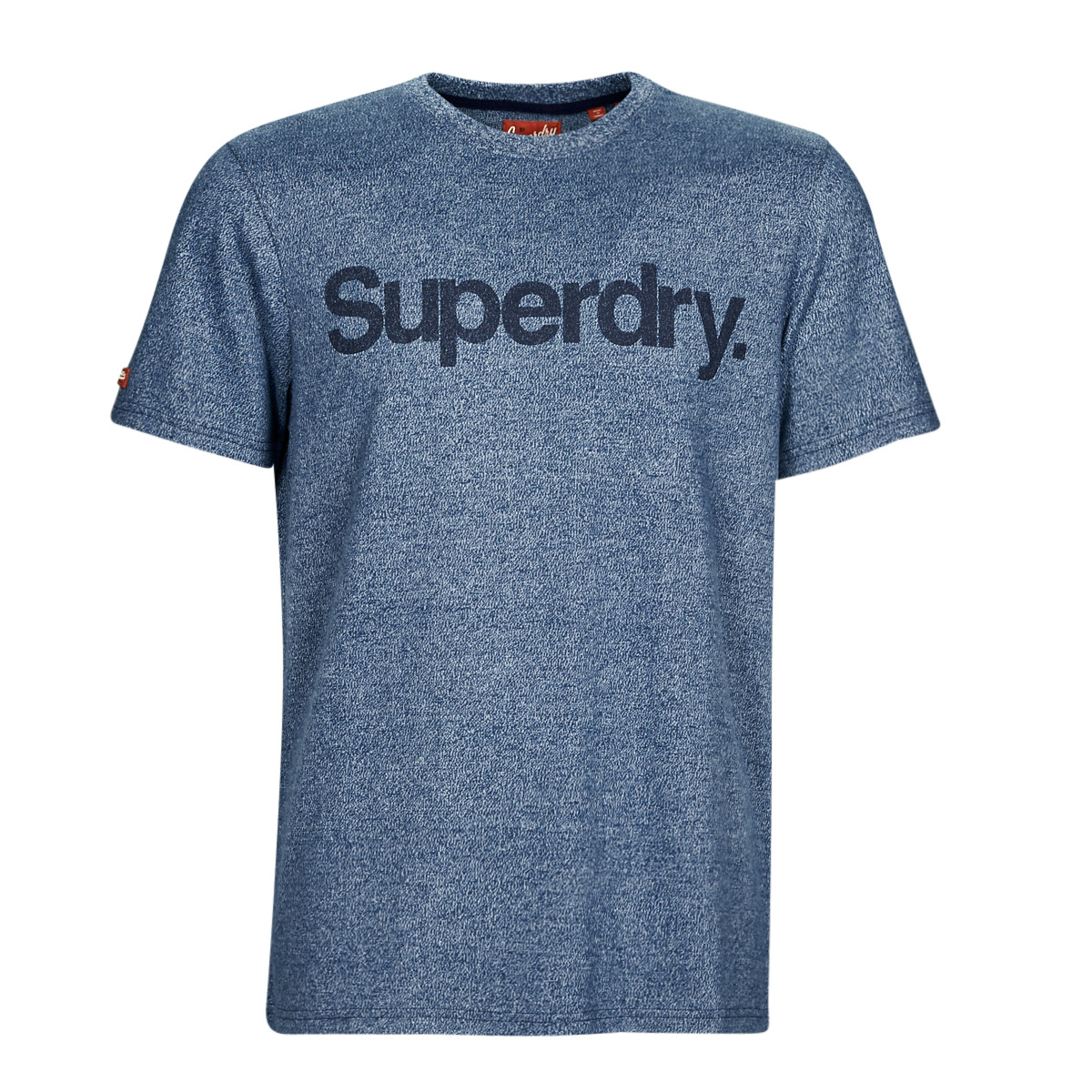 textil Herre T-shirts m. korte ærmer Superdry VINTAGE CORE LOGO CLASSIC TEE Marineblå