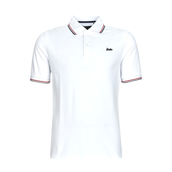 textil Herre Polo-t-shirts m. korte ærmer Superdry VINTAGE TIPPED S/S POLO Hvid / Rød