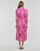 textil Dame Lange kjoler Derhy CHARLENE ROBE Pink