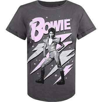 textil Dame Langærmede T-shirts David Bowie  Violet