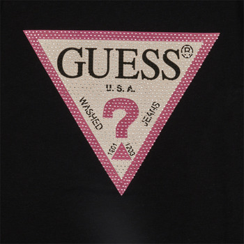 Guess SS T SHIRT Sort / Pink