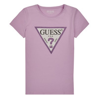 textil Pige T-shirts m. korte ærmer Guess SS T SHIRT Violet