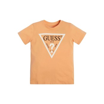 textil Dreng T-shirts m. korte ærmer Guess SS TSHIRT CORE Orange