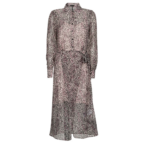 textil Dame Lange kjoler Guess LAMA DRESS Flerfarvet