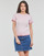 textil Dame T-shirts m. korte ærmer Guess SS CN EDURNE TEE Pink