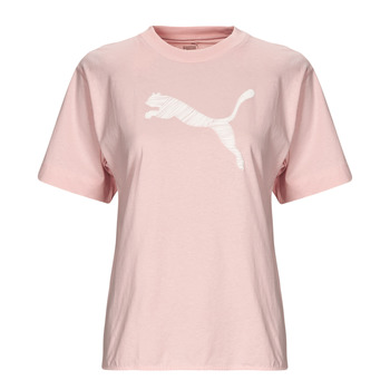 textil Dame T-shirts m. korte ærmer Puma HER TEE Pink