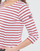 textil Dame Langærmede T-shirts Armor Lux MARINIERE JERSEY ML Hvid / Rød