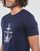 textil Herre T-shirts m. korte ærmer Armor Lux T-SHIRT SERIGRAPHIE Marineblå