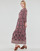 textil Dame Lange kjoler Ikks BW30015 Pink