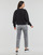 textil Dame Sweatshirts Tommy Jeans TJW BXY ESSENTIAL LOGO 1 CREW Sort