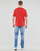 textil Herre T-shirts m. korte ærmer Jack & Jones JORTREVOR UPSCALE SS TEE CREW NECK Rød