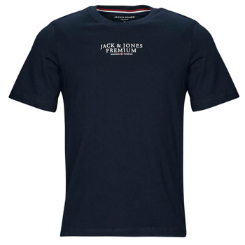 textil Herre T-shirts m. korte ærmer Jack & Jones JPRBLUARCHIE SS TEE CREW NECK Marineblå