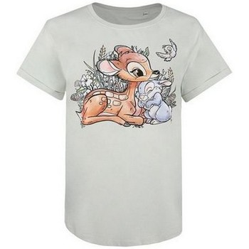 textil Dame Langærmede T-shirts Bambi  Grøn