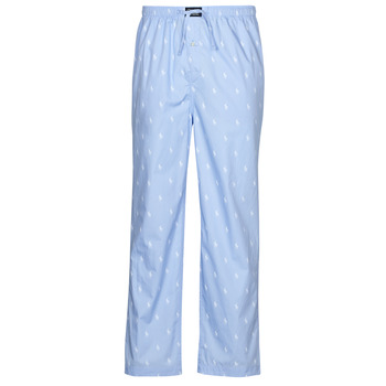 textil Herre Pyjamas / Natskjorte Polo Ralph Lauren SLEEPWEAR-PJ PANT-SLEEP-BOTTOM Blå / Himmelblå / Hvid