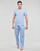 textil Pyjamas / Natskjorte Polo Ralph Lauren SLEEPWEAR-PJ PANT-SLEEP-BOTTOM Blå / Himmelblå / Hvid