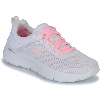 Sko Dame Lave sneakers Skechers GO WALK FLEX Hvid / Pink