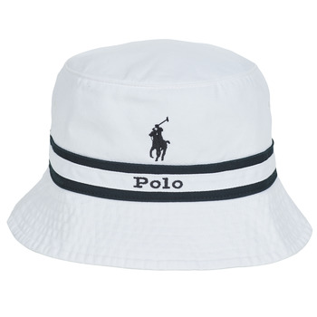 Accessories Kasketter Polo Ralph Lauren LOFT BUCKET-BUCKET-HAT Hvid / Marineblå
