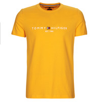 textil Herre T-shirts m. korte ærmer Tommy Hilfiger TOMMY LOGO TEE Gul