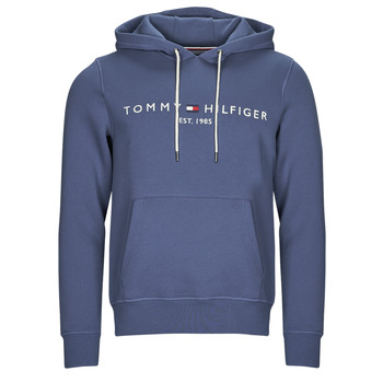 textil Herre Sweatshirts Tommy Hilfiger TOMMY LOGO HOODY Blå