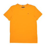 textil Dreng T-shirts m. korte ærmer Tommy Hilfiger ESSENTIAL COTTON Gul