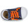 Sko Dreng Lave sneakers Citrouille et Compagnie CHOCOPI Denim / Orange