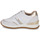 Sko Dame Lave sneakers Geox D DESYA Hvid / Beige / Guld