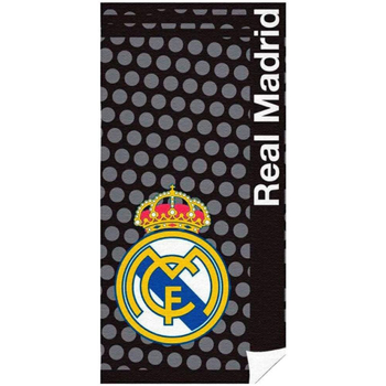 Indretning Børn Strandhåndklæde Real Madrid RM173012 Sort