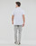 textil Herre Polo-t-shirts m. korte ærmer Hackett ASTON MARTIN BY HACKETT AMR MESH TAPE Hvid / Marineblå