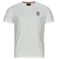 textil Herre T-shirts m. korte ærmer Hackett EFFORTLESS LONDON HERITAGE LOGO TEE Hvid
