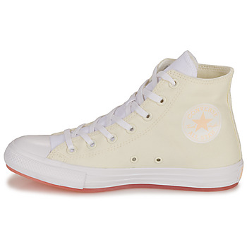 Converse CHUCK TAYLOR ALL STAR MARBLED-EGRET/CHEEKY CORAL/LAWN FLAMINGO Hvid / Beige