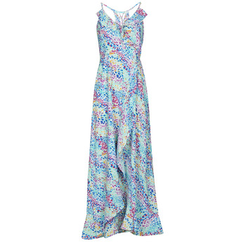 textil Dame Lange kjoler Molly Bracken LOUNA Blå / Pink / Gul