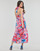 textil Dame Lange kjoler Molly Bracken ALICE Pink / Blå