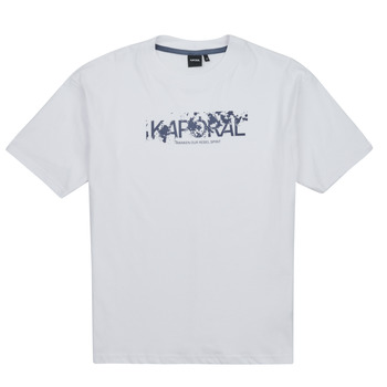textil Dreng T-shirts m. korte ærmer Kaporal PIKO DIVERSION Hvid
