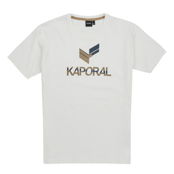 textil Dreng T-shirts m. korte ærmer Kaporal PUCK DIVERSION Hvid