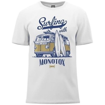 textil Herre T-shirts m. korte ærmer Monotox MX22065 Hvid