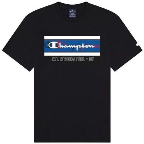 textil Herre T-shirts m. korte ærmer Champion 217278KK001 Sort