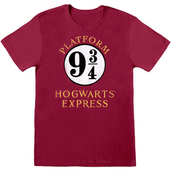 textil Langærmede T-shirts Harry Potter  Rød