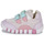 Sko Pige Lave sneakers Geox B IUPIDOO GIRL Pink / Blå