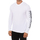 textil Herre Langærmede T-shirts Napapijri NP0A4H9C-002 Hvid