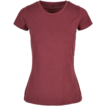 textil Dame Langærmede T-shirts Build Your Brand BB012 Violet