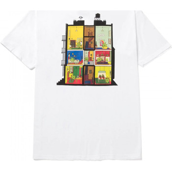 textil Herre T-shirts & poloer Huf T-shirt at home ss Hvid
